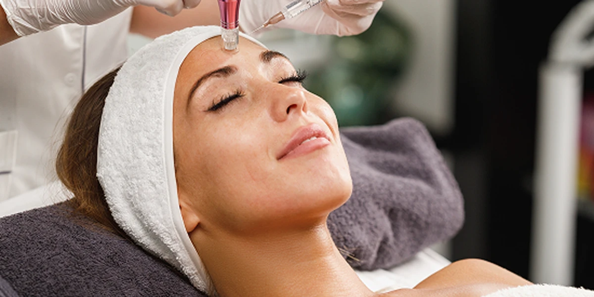 Medical-grade facial treatment performed at a medical spa for advanced skin rejuvenation and long-term skin health
